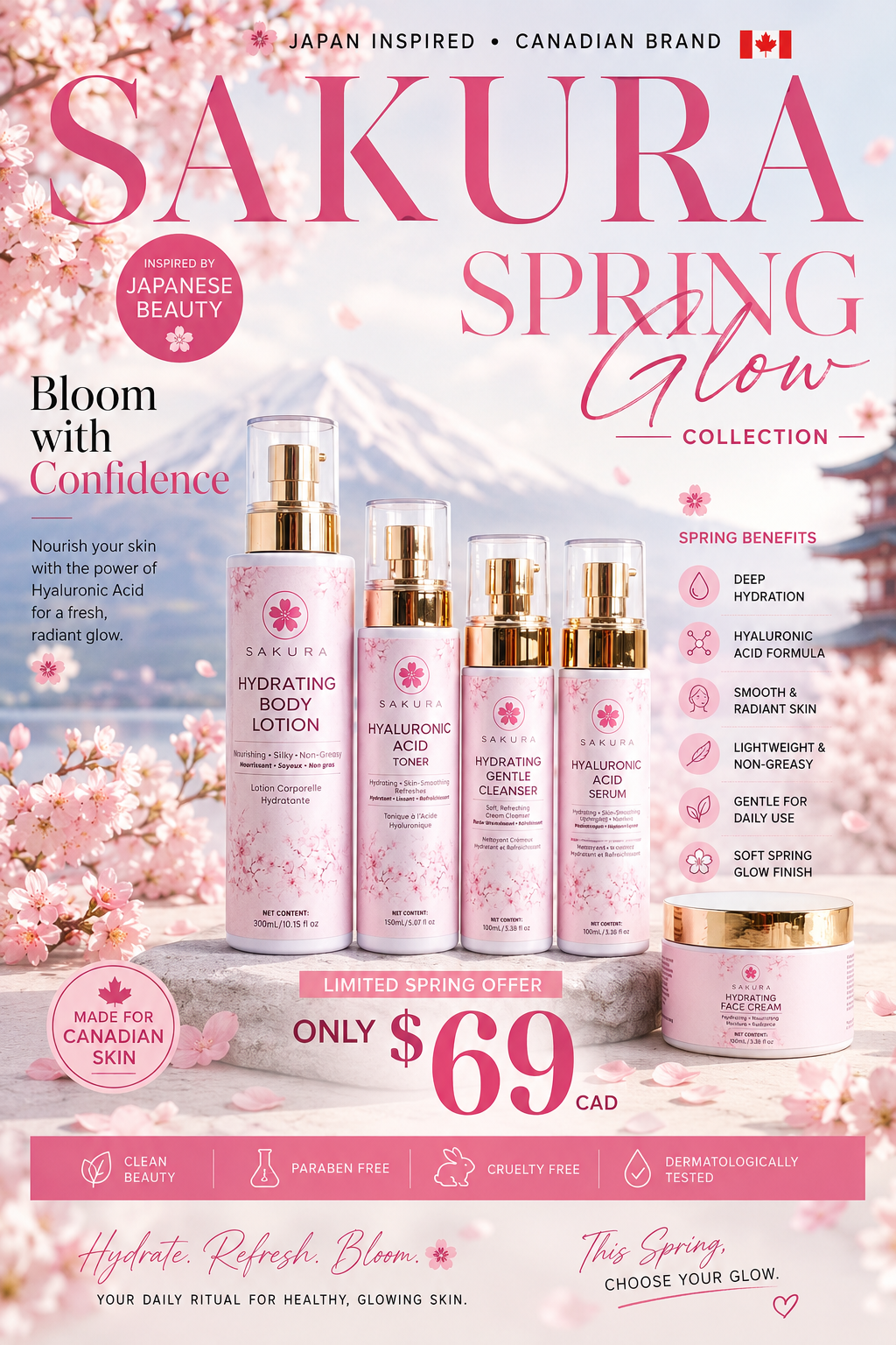 Sakura Hyaluronic Acid