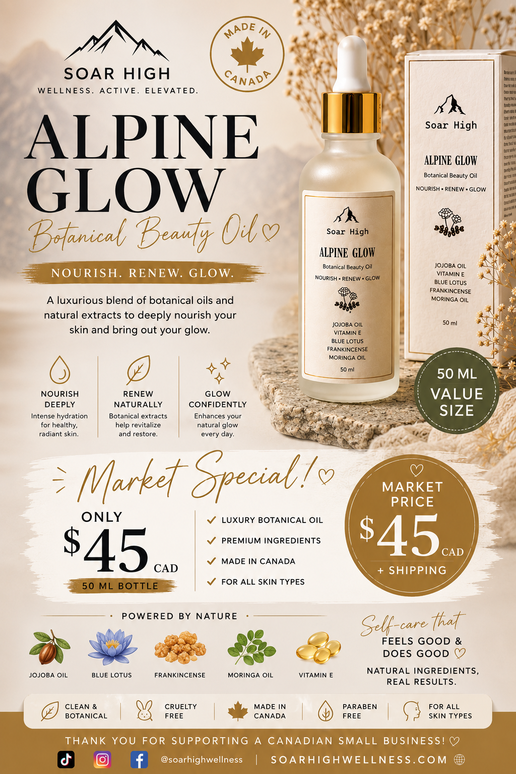 Alpine Glow Botanical Oil